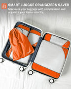 Compression Packing Cubes, Gonex Extensible Storage Mesh Bags Organizers - Image 7