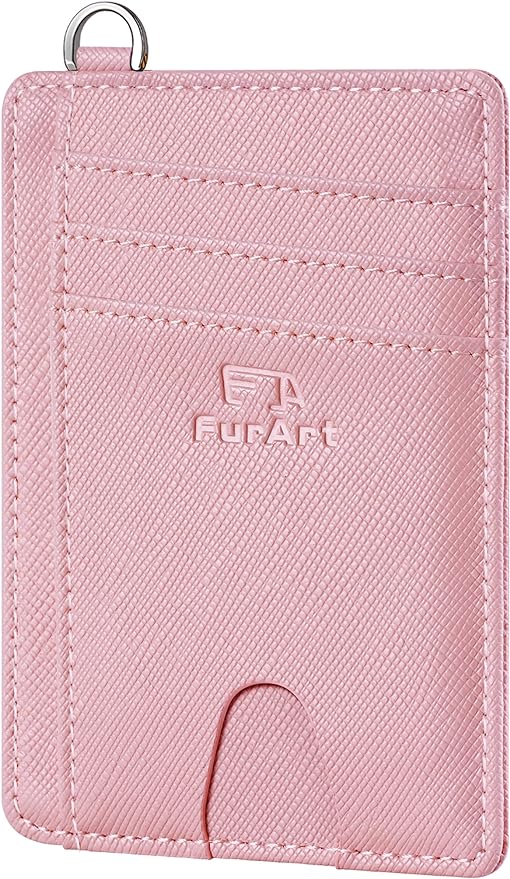 FurArt Slim Minimalist Wallet, Front Pocket Wallets, RFID Blocking, Credit Card by FurArt