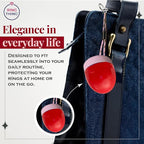 RING THING - Ring Holder Keychain, Jewelry Organizer and Storage, Portable - Image 5