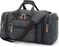 Gonex Canvas Duffle Bag for Travel 60L Expandable Duffel Weekend Overnight Bag by Gonex