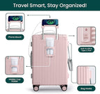 Nobl Travel Carry On Luggage, Noble Zipperless Aluminum Frame PC Hard Shell - Image 3