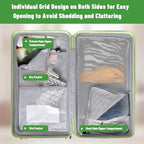Carry-on 20 Inch and 28 Inch Square Thickened ABS+PC Hard Shell luggage - Image 7