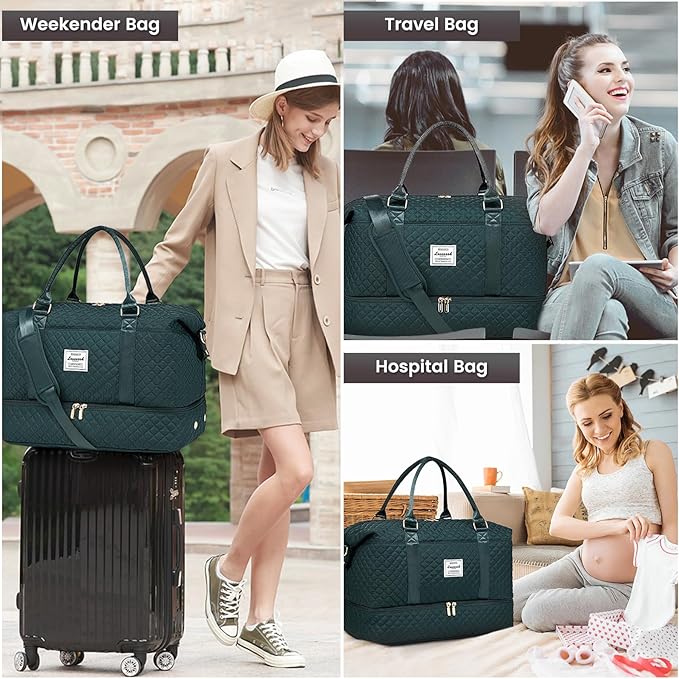 LOVEVOOK Travel Duffle Bag, Weekender Bags - Image 6