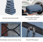 ECOHUB 7 Set Packing Cubes Tear-Resistant Luggage Packing Organizers - Image 5