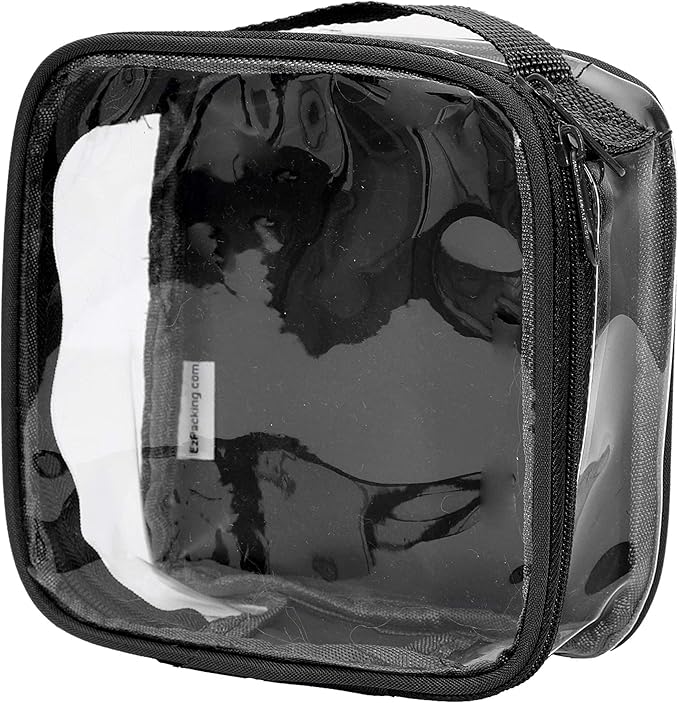 Clear TSA Approved 3-1-1 Travel Toiletry Bag by EzPacking