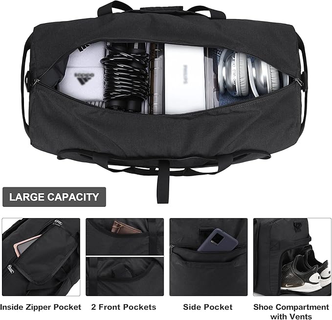 150L Large Waterproof Bag for Men Travel, Extra Large Trave Duffle Bag - Image 4