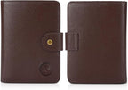 Polare Luxury RFID Blocking Leather Passport Holder Travel Wallet - Image 9