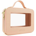 LETGO Clear Makeup Bag Travel Cosmetic Case Transparent Toiletry Bag by LETGO