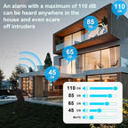 SanJie Door Chime, Door Open Contact Sensor Alarm - Image 6
