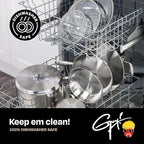 Guy Fieri's Flavortown 5 Qt. Stainless Steel Sautepan - Image 7