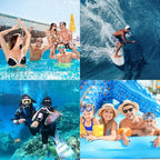 IPX8 Floating Waterproof Phone Case 2-Pack, 7.2 Inch Waterproof Phone Pouch - Image 9