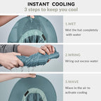 Sukeen Cooling Sun Hat for Men Women UPF50+ Wide Brim Fishing Hat - Image 3