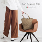 Italian Calf Leather Tote for Women - Image 4