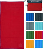 ECCOSOPHY Microfiber Beach Towel – Quick Dry Gym Towel, Highly Absorbent by ECCOSOPHY
