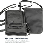 Lewis N. Clark RFID Blocking Stash Neck Wallet, Travel Pouch + Passport Holder - Image 7