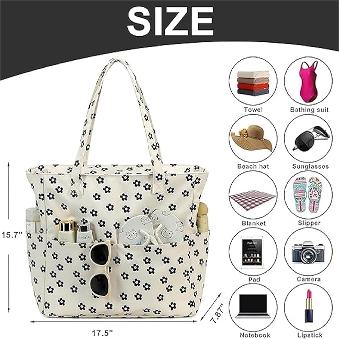Waterproof Beach Tote Pool Bags - Image 6