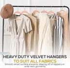 50 Pack New Premium Quality Velvet Hangers Ultra Thin Non Slip Adult Felt Space - Image 7