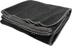 EKTOS 100% Virgin Wool Blanket, Thick Fabric, Winter Essentials by EKTOS