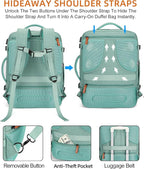 Travel Laptop Backpack, 42L Carry on Luggage, Flight Approved Expandable - Image 4
