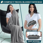 PAVILIA Travel Blanket Airplane Compact - Image 2