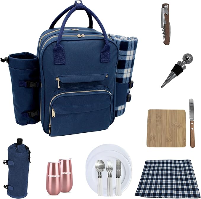 Truvelli Picnic Backpack for 2 by Truvelli