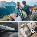 2-Pack Windproof, Waterproof, UV-Blocking Portable Travel Umbrella, Compact Sun - Image 7