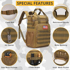 Tactical Backpack Cooler, Lunch Backpack - Image 6