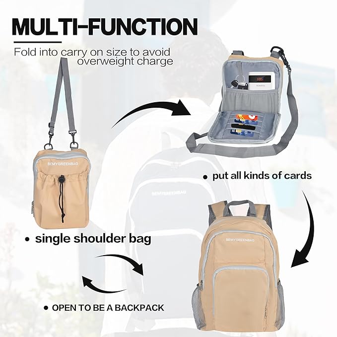 35L Foldable Waterproof Backpack - Image 6