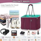 QOGiR Neoprene Multipurpose Beach Bag Tote - Image 3