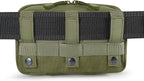 Tactical Molle Admin Pouch Utility Laser Cut EDC Tool Pouch Bag Horizontal - Image 5