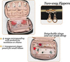 Teamoy Mini Jewelry Travel Case, Storage Organizer Bag - Image 4