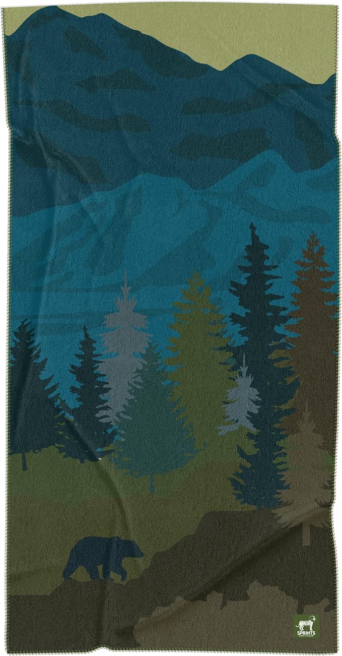 Sprints Athletic Running Towel, Full-Sized, Car Seat Cover by Sprints