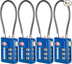 Brinks TSA Accepted Indicator Luggage Lock, 2.5 inch Long Shackle, New More by Brinks