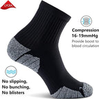 CWVLC Cushioned Compression Sport Quarter Socks - Image 3