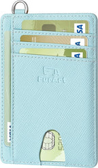 FurArt Slim Minimalist Wallet, Front Pocket Wallets, RFID Blocking, Credit Card by FurArt
