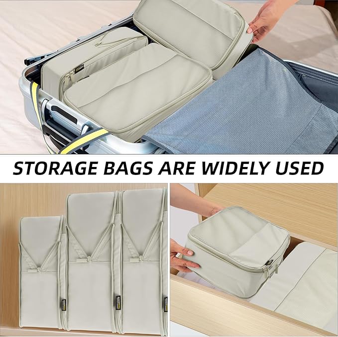 4 Piece Compression Packing Cubes - Image 8