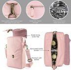 Insulated Genuine Leather Wine Bag - Image 3