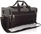 DALIX 21" Blank Sports Duffle Bag Gym Bag Travel Duffel by Dalix