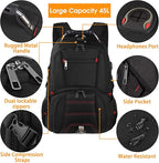 LTINVECK Travel Laptop Backpack, Extra Large Backpack - Image 3