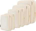 BAGAIL 4 Set/6 Set/8 Set Compression Packing Cubes Travel Accessories by BAGAIL