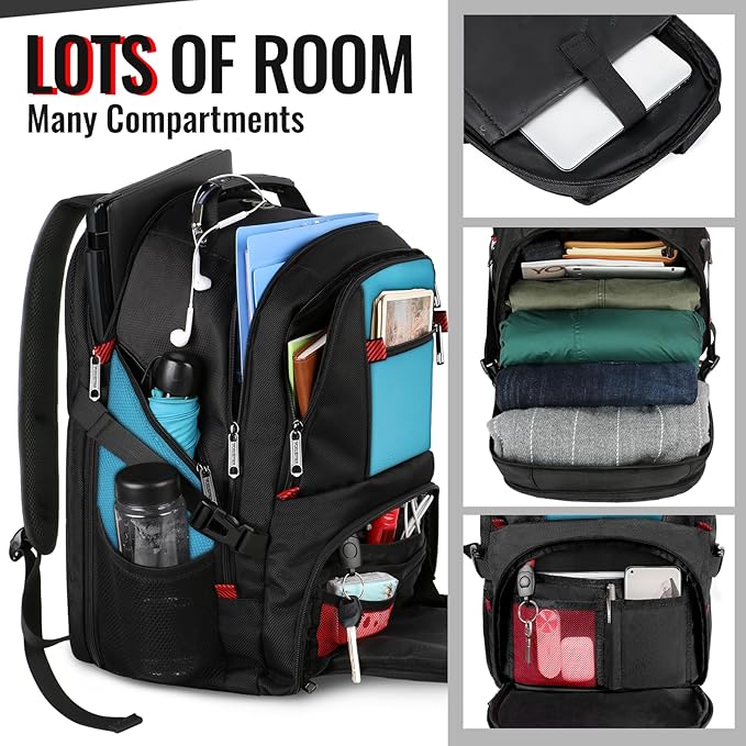 YOREPEK 18.4 Laptop Backpack, Large Backpacks - Image 2