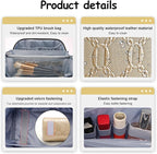 BOYATU Travel Makeup Bag for Women: Cosmetic Organizer Bag - Image 4
