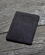 Buffway Slim Minimalist Front Pocket RFID Blocking Leather Wallets - Image 4