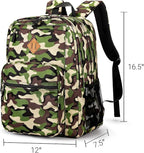 ZORFIN 26L Backpack for College, and Travel: Water Resistant Bookbag - Image 3