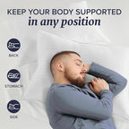 Beckham Hotel Collection Bed Pillows King Size Set of 2 - Image 5