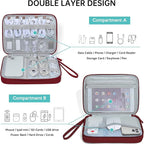 CILLA Electronics Organizer Travel, Travel Cord Organizer Case, Compact - Image 3
