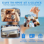 Cute Cow Sticking Out Tongue Luggage Tags - Image 6