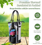 Tirrinia Insulated Wine Gift Carrier Tote - Image 5