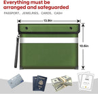 Upgraded 5200°F Heat Insulated Fireproof Money Bag - Image 5