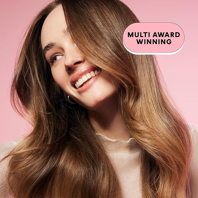 MONDAY HAIRCARE Smooth Shampoo + Conditioner Bathroom Set (2 Count) 12 oz Each For Frizzy, Coarse & Curly Hair Made with Coconut Oil, Shea Butter & Vitamin E 100% Recyclable Bottle Pink